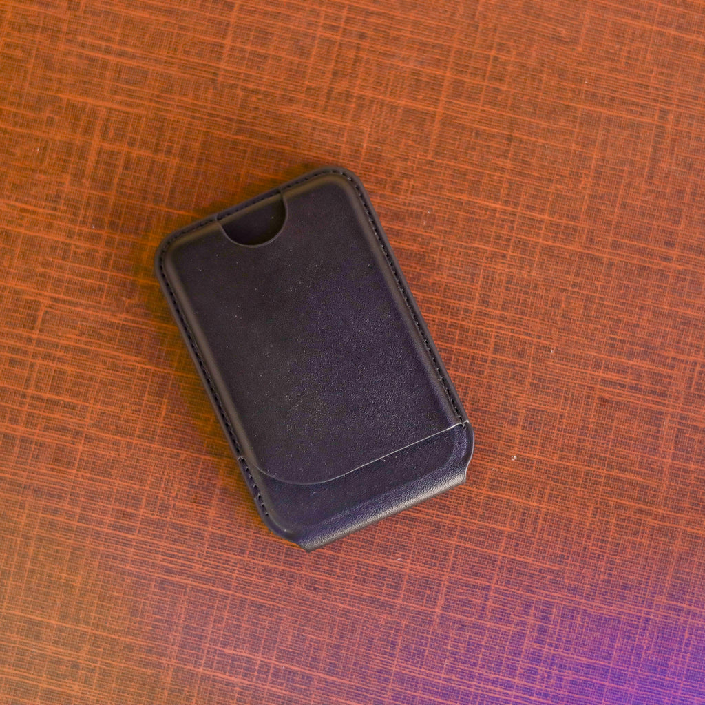 Premium Leather MagSafe Wallet & Stand