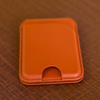 Premium Leather MagSafe Wallet & Stand