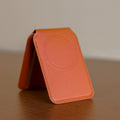 Premium Leather MagSafe Wallet & Stand